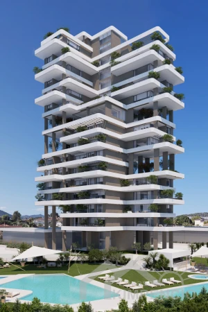 Penthouse met ruim terras in residentie Allure