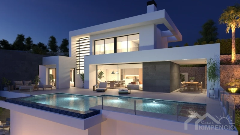 Exclusieve villa in Benitachell met zeezicht