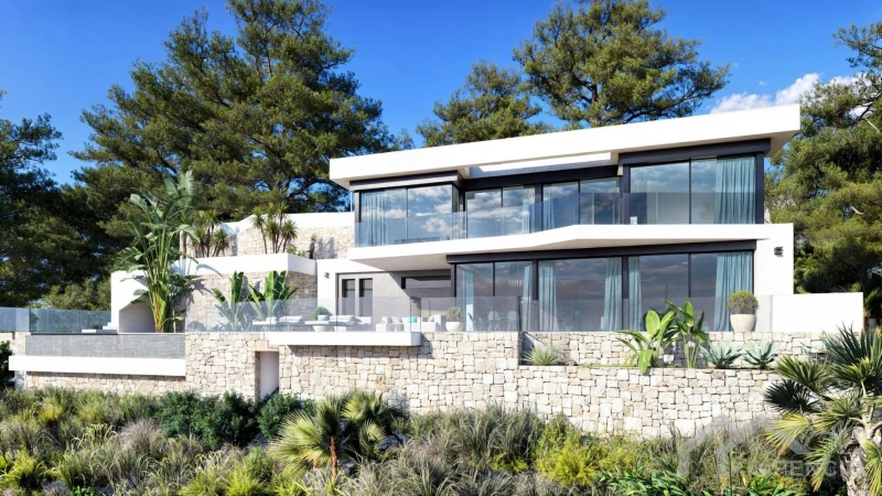 Luxe villa in Benissa met overloopzwembad