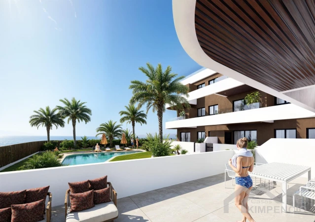Gelijkvloers appartement met ruime tuin
