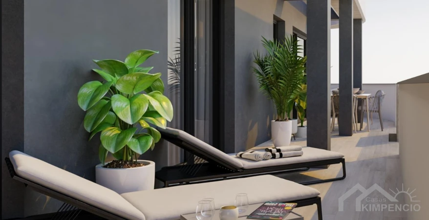Appartement met terras in Torrevieja