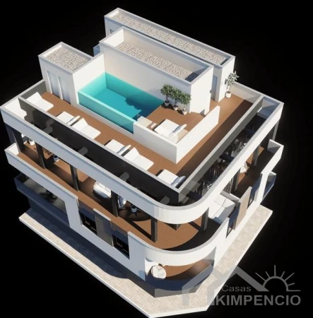 Appartement met terras in Torrevieja