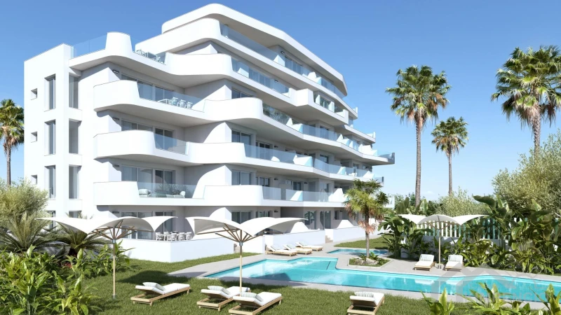 Appartement met terras in Pilar de la Horadada