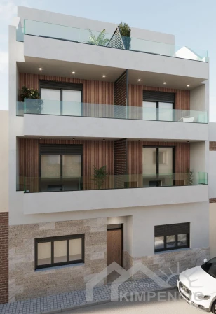 Gelijkvloerse studio op 200 meter van het strand