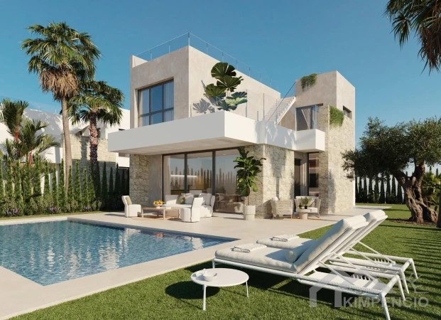 Villa met onderbouw in Puig Campana Golf