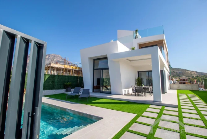 Villa met zicht op Puig campana golf en zee