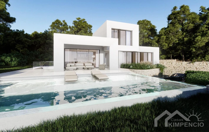 Luxe woning met onderbouw op golfterrein