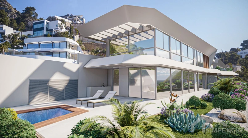 Luxe penthouse in Mascarat Bay Views in Calpe