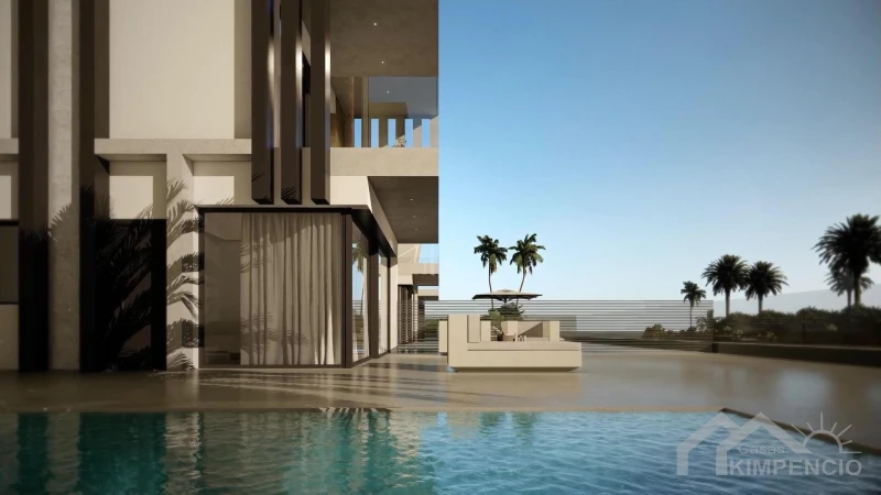 Luxe villa op eerstelijn zee