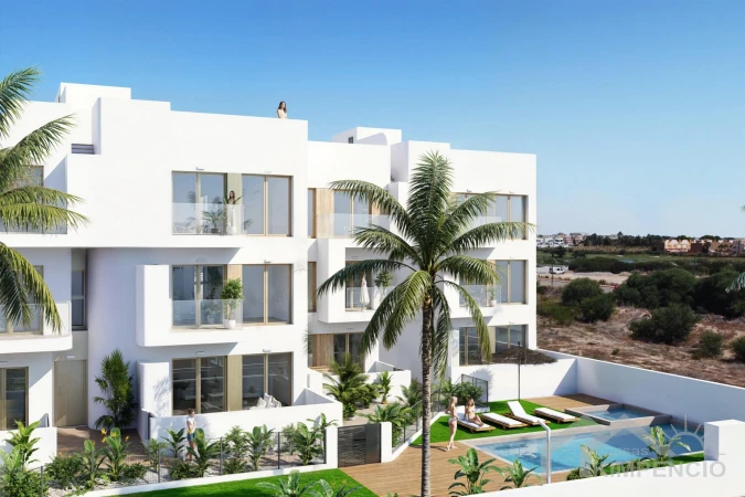 Villa met zwembad en zicht op golf in Golden Green