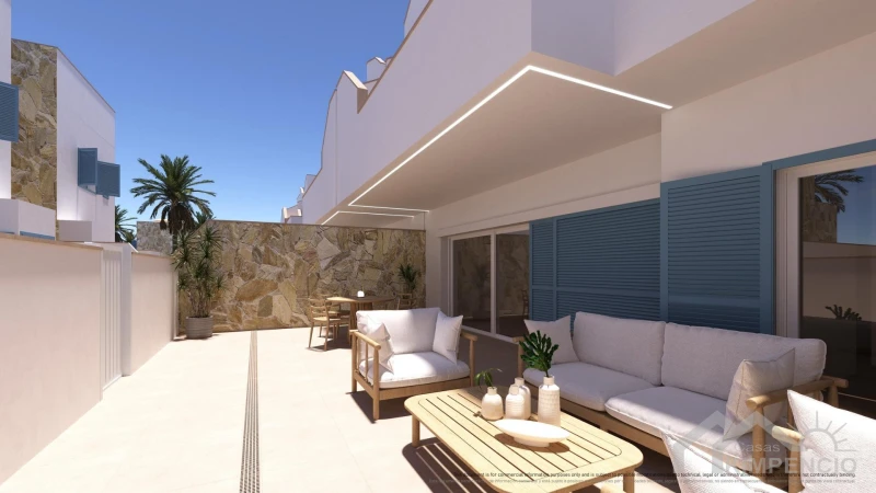 Gelijkvloerse Bungalow in Pilar de La Horadada
