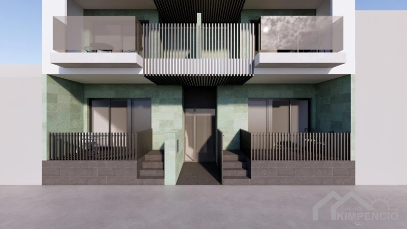 Penthouse met terras in Sakura Beach