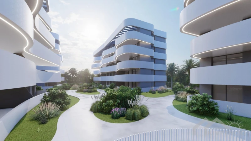 Penthouse met solarium in Salisol