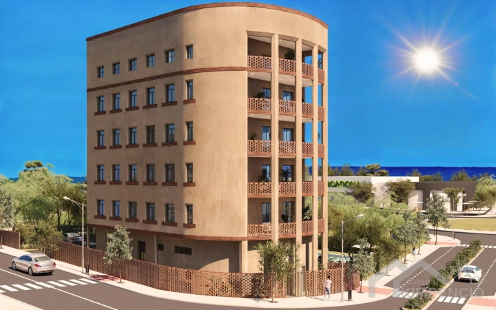 Nieuwbouwappartement met zeezicht in Villajoyosa