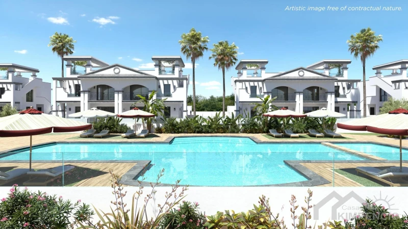 Gelijkvloerse bungalow in residentie Luisa