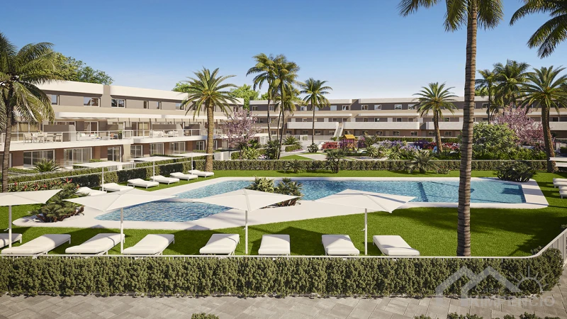 Gelijkvloers appartement in Allure F2 op golf