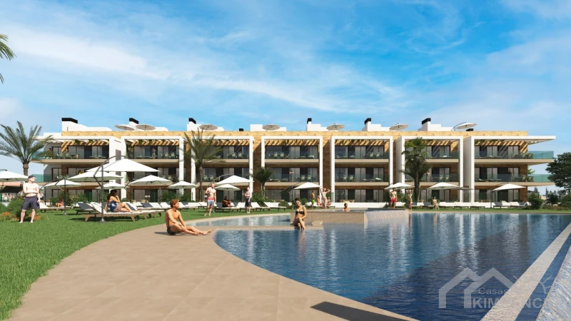 Gelijkvloers appartement met tuin in Velapi Golf