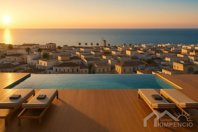 Studio met terras in res. Horizon Suites