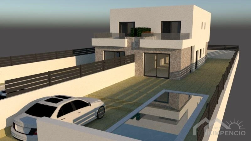 Vrijstaande villa met zwembad