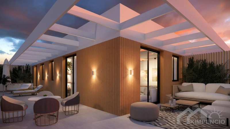 Nieuwbouw penthouse met terras en top ligging