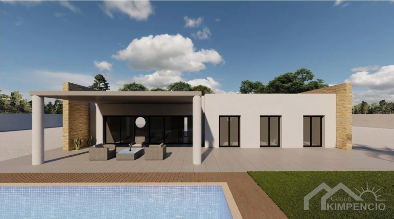 Gelijkvloerse villa nabij Pinoso