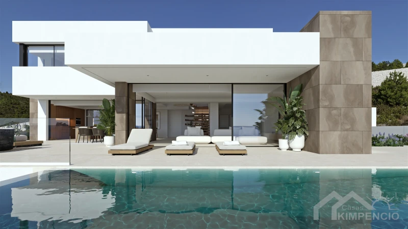 Luxe villa met zeezicht - model Lavanda