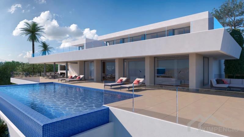 Luxe villa met zeezicht op riant perceel - La Cala