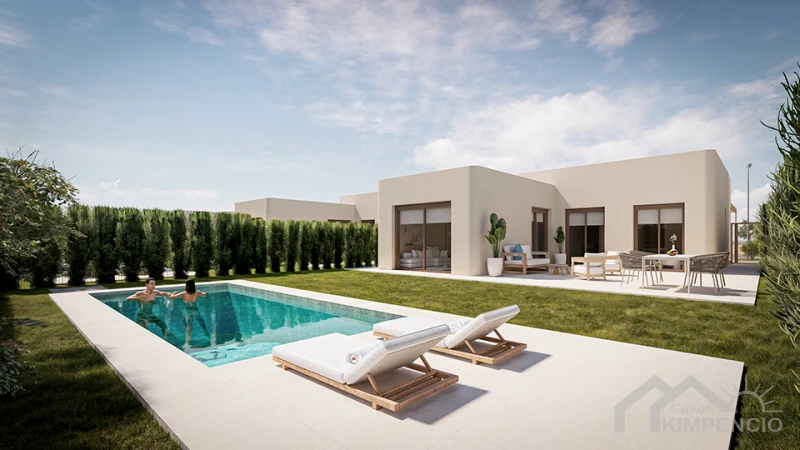 Villa met zwembad in residentie Olea