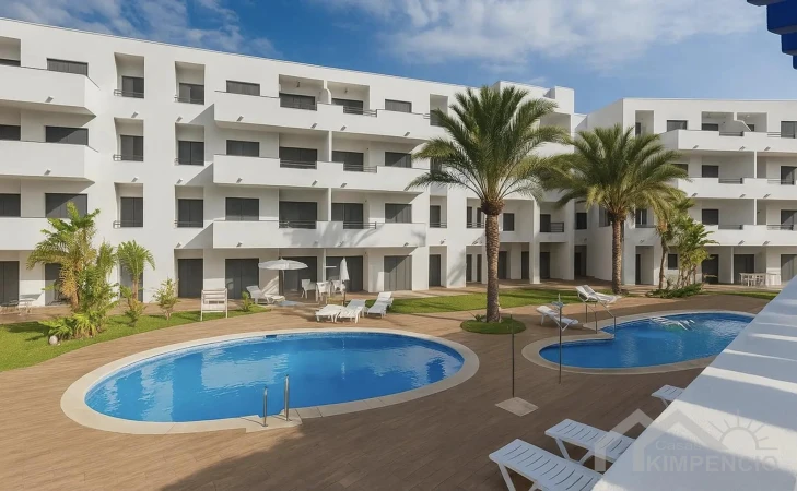 Appartement met terras in Vera Playa