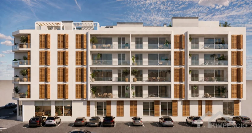 Gelijkvloers appartement met terras