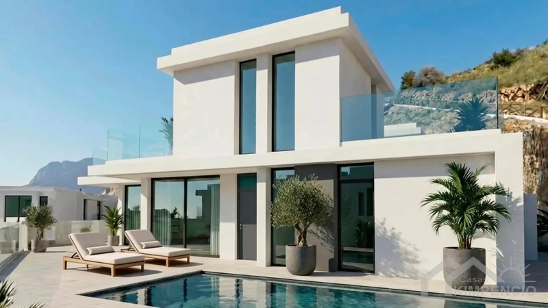 Foto van Luxe villa met zwembad Rincón De Loix Benidorm
