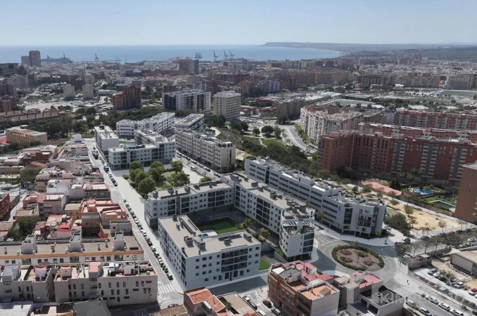 Nieuwbouw appartementen met terras in Alicante