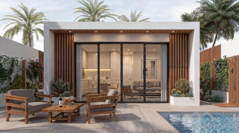 Foto van Vrijstaande villa vlak bij zee in Vera Playa