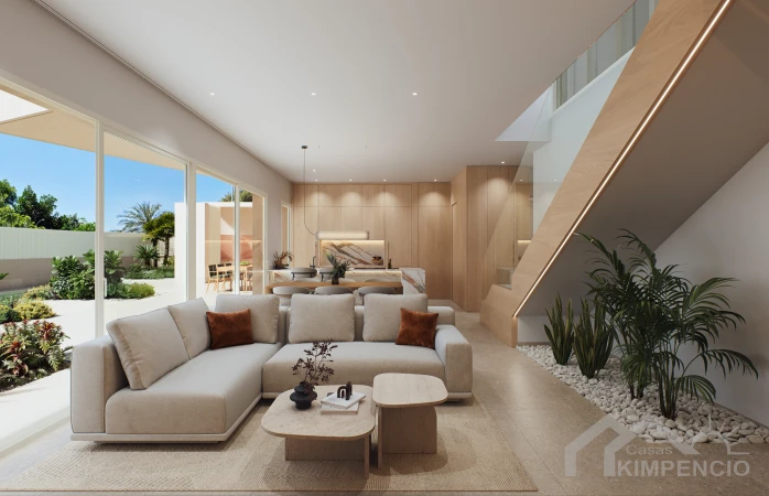 Foto 2 van Luxe Nieuwbouwvilla met zeezicht Orihuela Costa