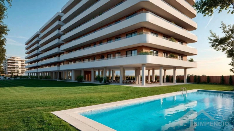 Foto van Penthouse met solarium in residentie Calma Marina