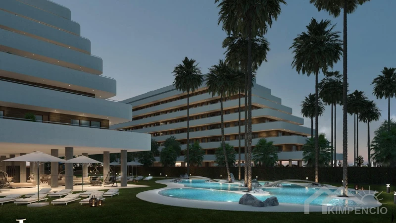 Foto van Penthouse met terras in res. Panoramic Beach