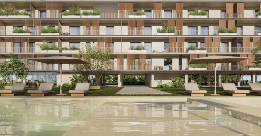 Foto van Appartement met terras in residentie Arena Beach