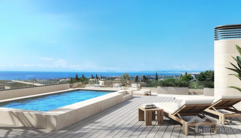 Foto van Penthouse app, met privézwembad in Estepona