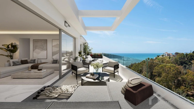 Foto van Penthouse met terras in residentie Macan Beach