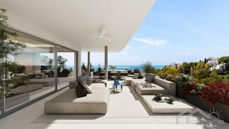 Foto 2 van Penthouse met terras in residentie Macan Beach