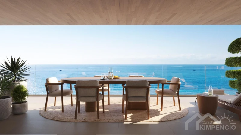 Foto van Appartement met terras in residentie Torre Biznaga