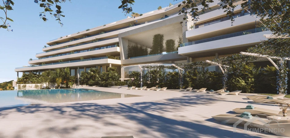 Foto van Appartement met terras in res. Core Higueron