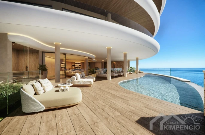 Foto van Penthouse met terras in residentie Oleo
