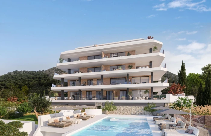 Foto van Appartement met terras in residentie Aura Higueron