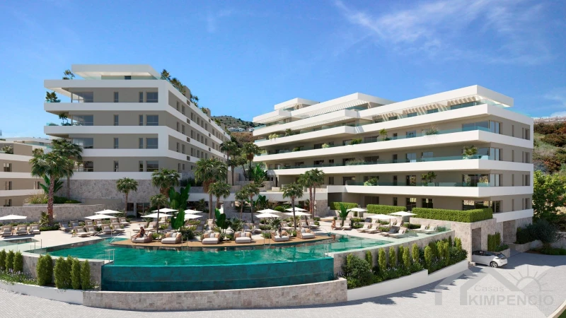 Foto van Appartement met terras in residentie Riviera Hill