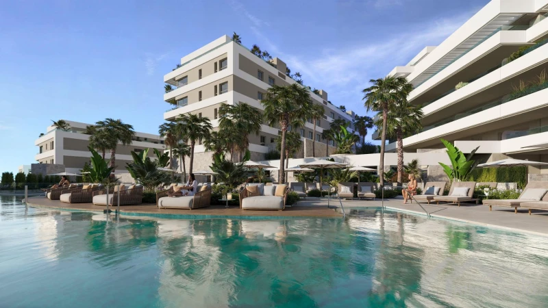 Foto 4 van Appartement met terras in residentie Riviera Hill