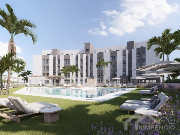Foto van Appartement met terras in res. Hipodromo Mijas