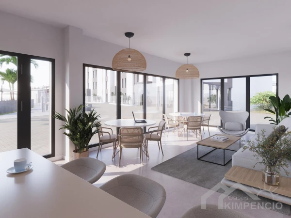 Foto 4 van Gelijkvloers appartement in res. Hipodromo Mijas