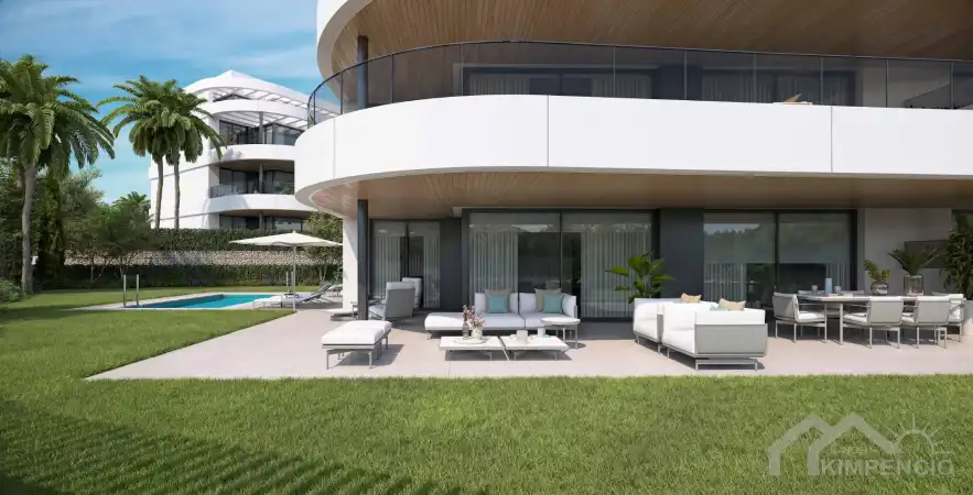 Foto 4 van Nieuwbouw penthouse met tuin in Estepona