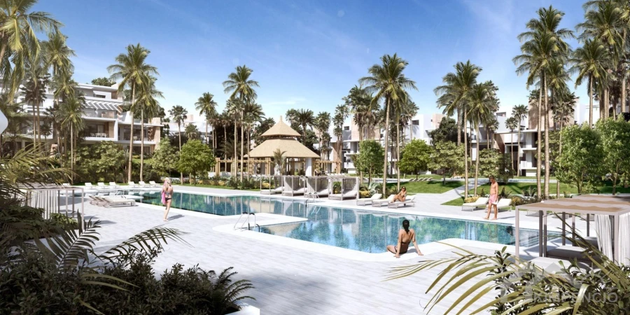 Foto van Tweekamer appartement, terras, Estepona